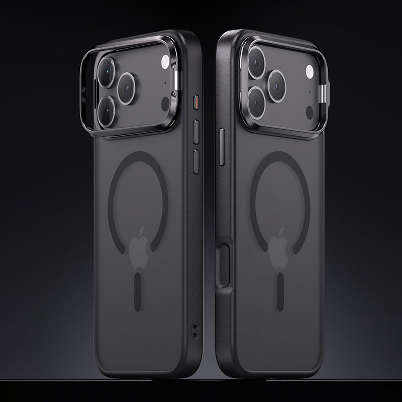 ChubbyCase - Contact Lens Holder & Magsafe Magnetic Coil Frosted Case For iPhone 17