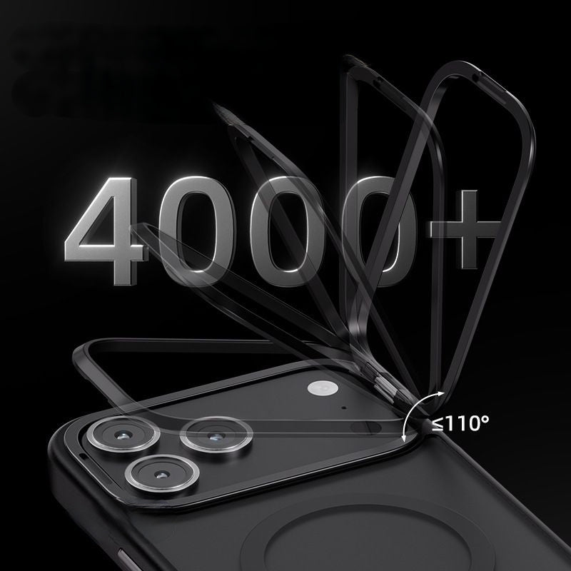 ChubbyCase - Contact Lens Holder & Magsafe Magnetic Coil Frosted Case For iPhone 17