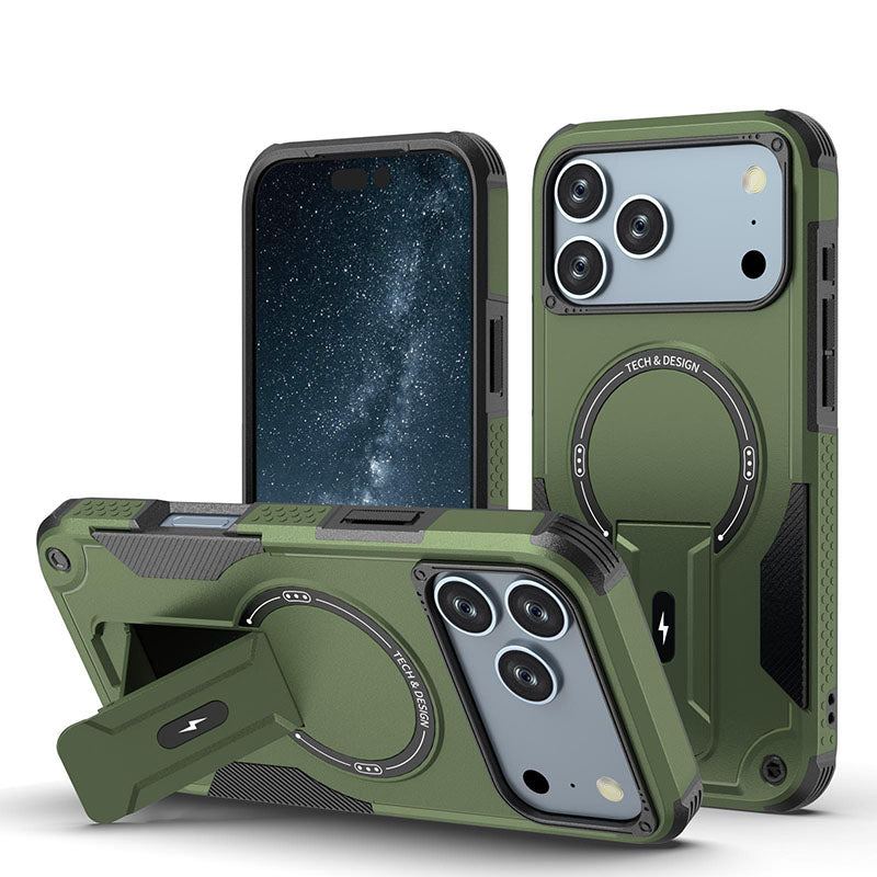 ChubbyCase – Military-Grade Magnetic Shockproof Case With Kickstand For iPhone 17