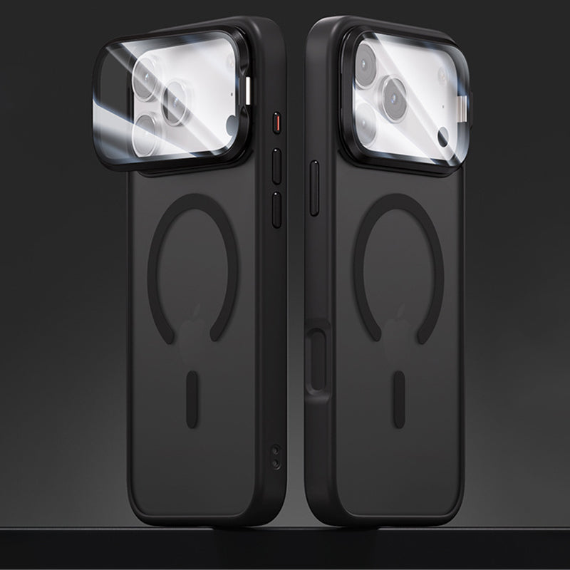 ChubbyCase - Skin-Feel Case With Hidden Bracket & Full Lens Protection For iPhone 17