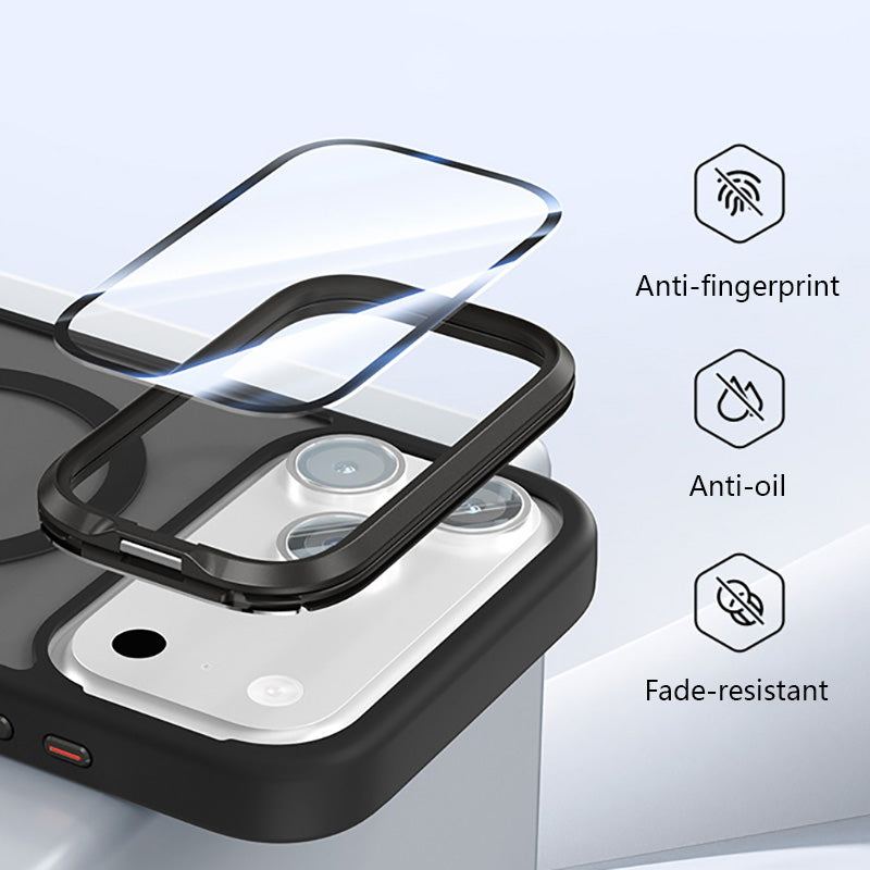 ChubbyCase - Skin-Feel Case With Hidden Bracket & Full Lens Protection For iPhone 17