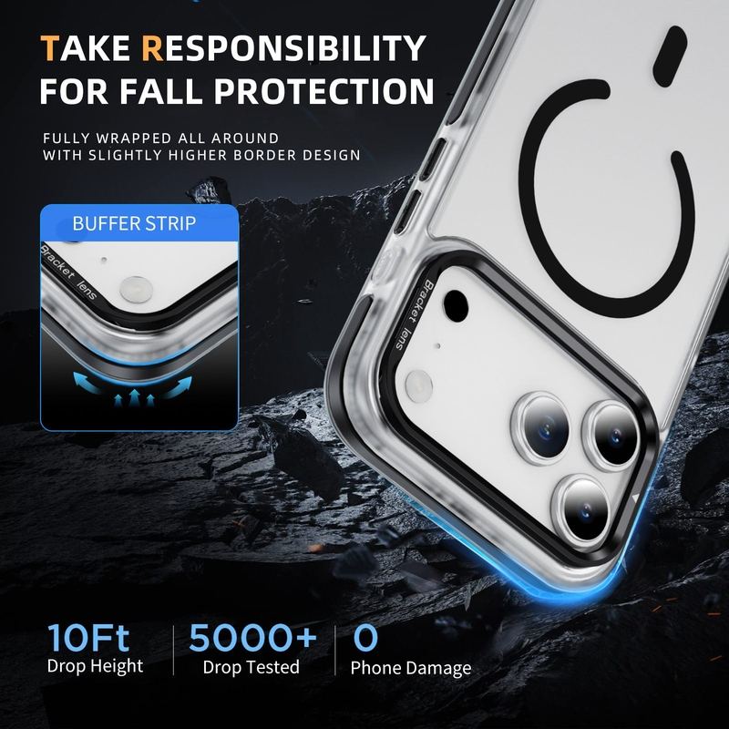 ChubbyCase – Slim Magnetic Case With Built-In Camera Kickstand For iPhone 17