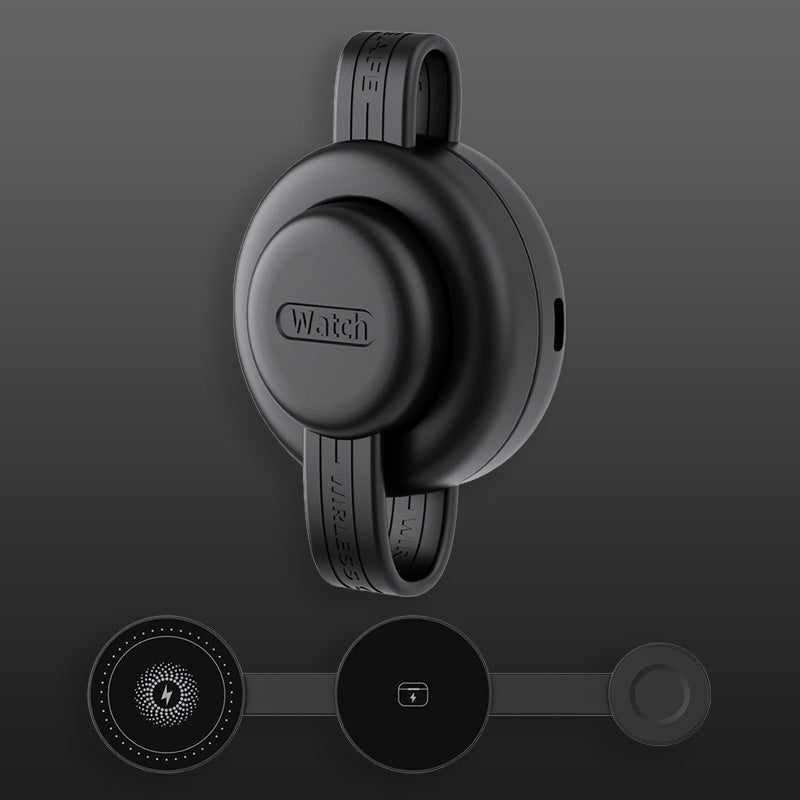 ChubbyCharge NanoPod - Ultra-Light 3-in-1 MagSafe Charger - Foldable Travel Dock for iPhone/Android/Apple Watch