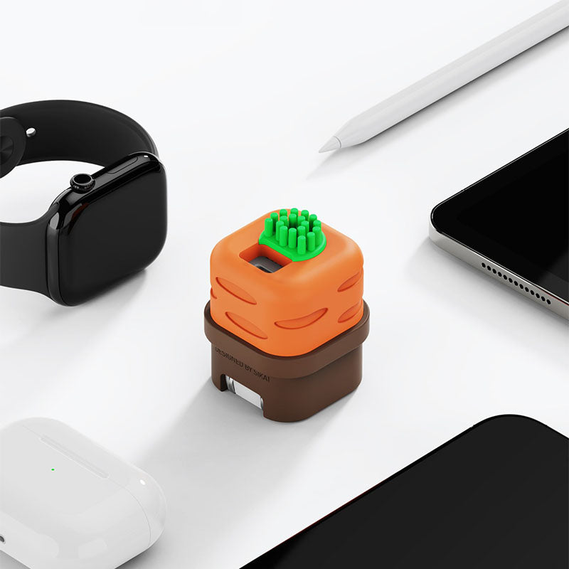 ChubbyCharge PlantPod – 33W GaN Fast Charger with Adorable Potted Protective Case