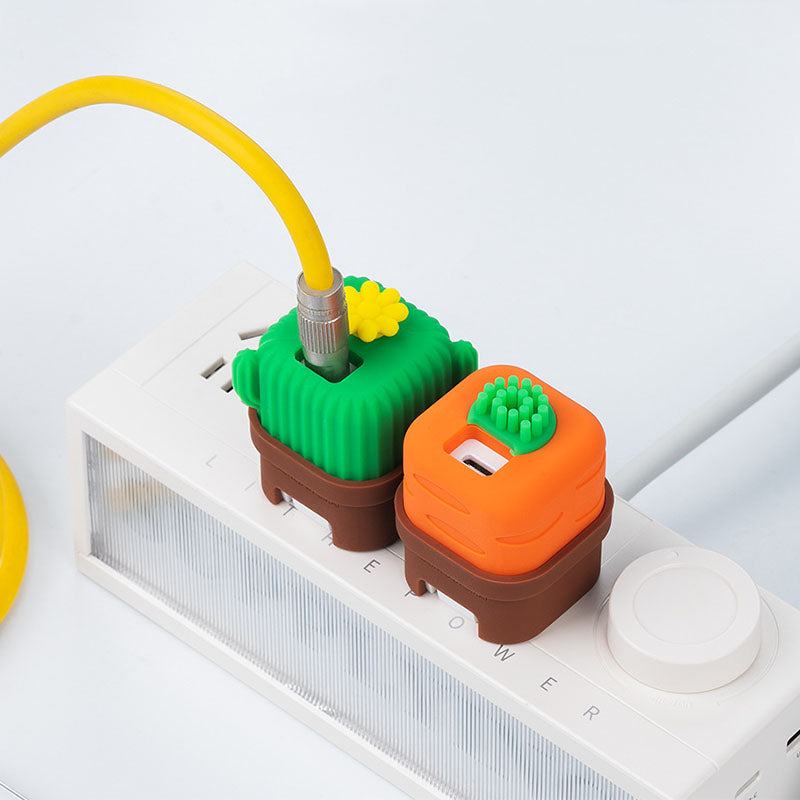 ChubbyCharge PlantPod – 33W GaN Fast Charger with Adorable Potted Protective Case