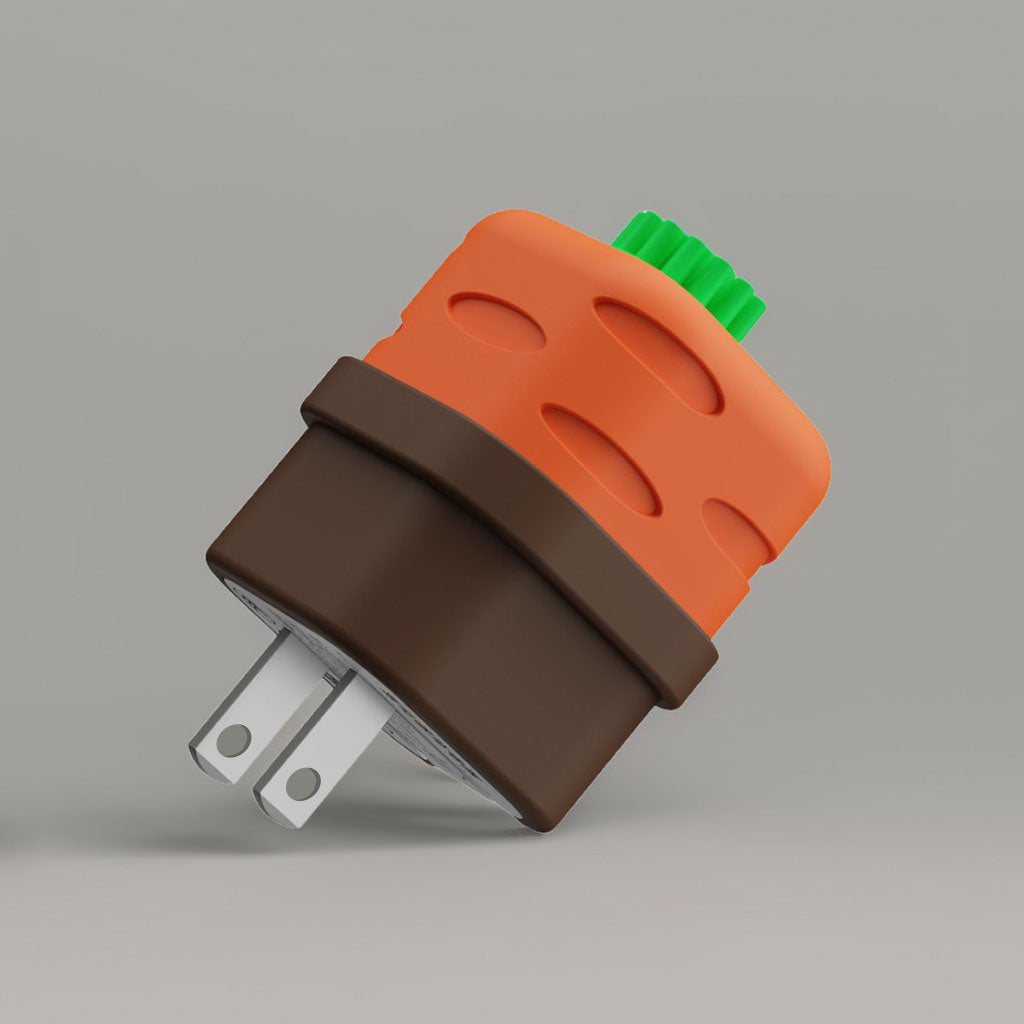 ChubbyCharge PlantPod – 33W GaN Fast Charger with Adorable Potted Protective Case