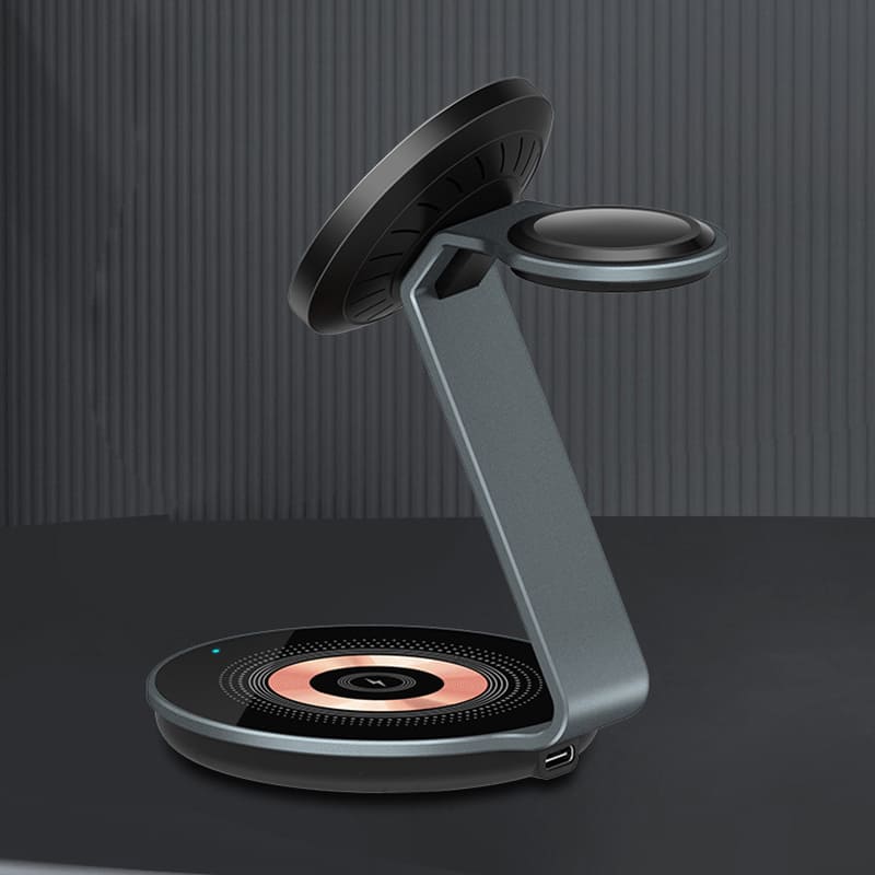 ChubbyCharge TrioFlow - 3-in-1 MagSafe Charging Station