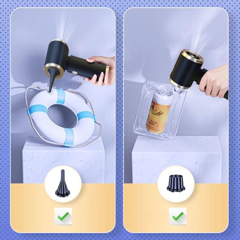 ChubbyDrive CarVac - 4-in-1 Cordless Car Dust Blower & Vacuum 60000 RPM