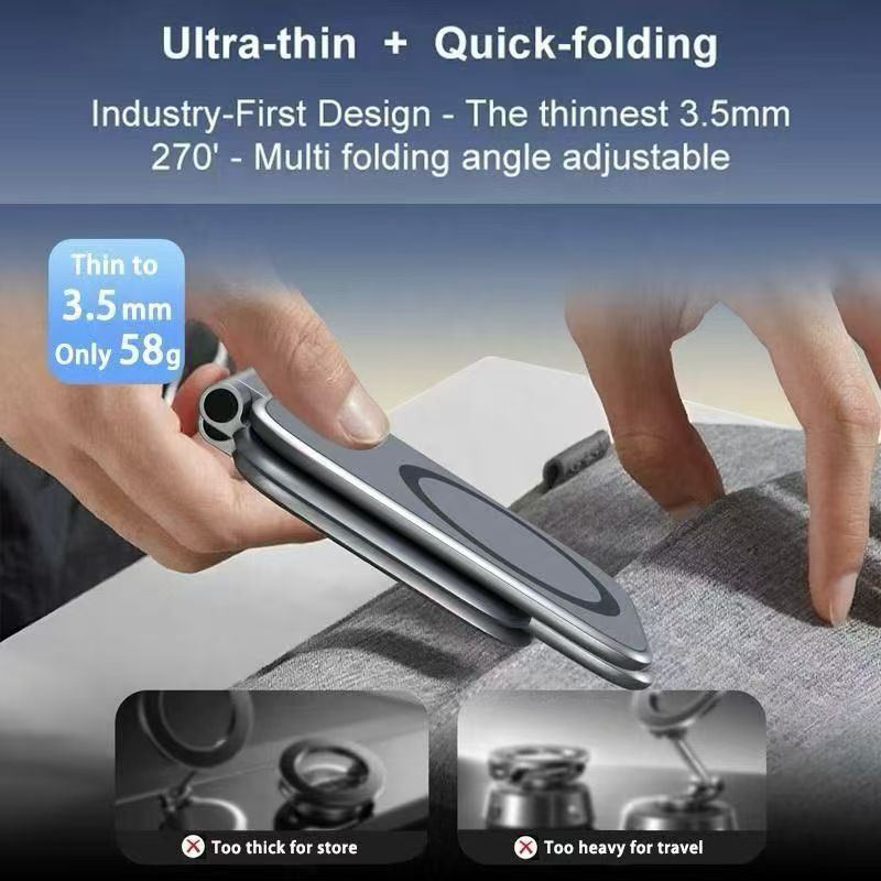 ChubbyDrive HideFold – Ultra-Thin Foldable Magnetic Car Phone Mount