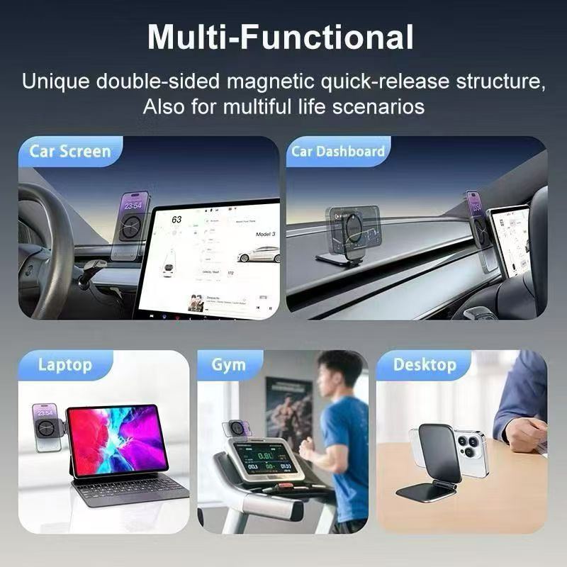 ChubbyDrive HideFold – Ultra-Thin Foldable Magnetic Car Phone Mount