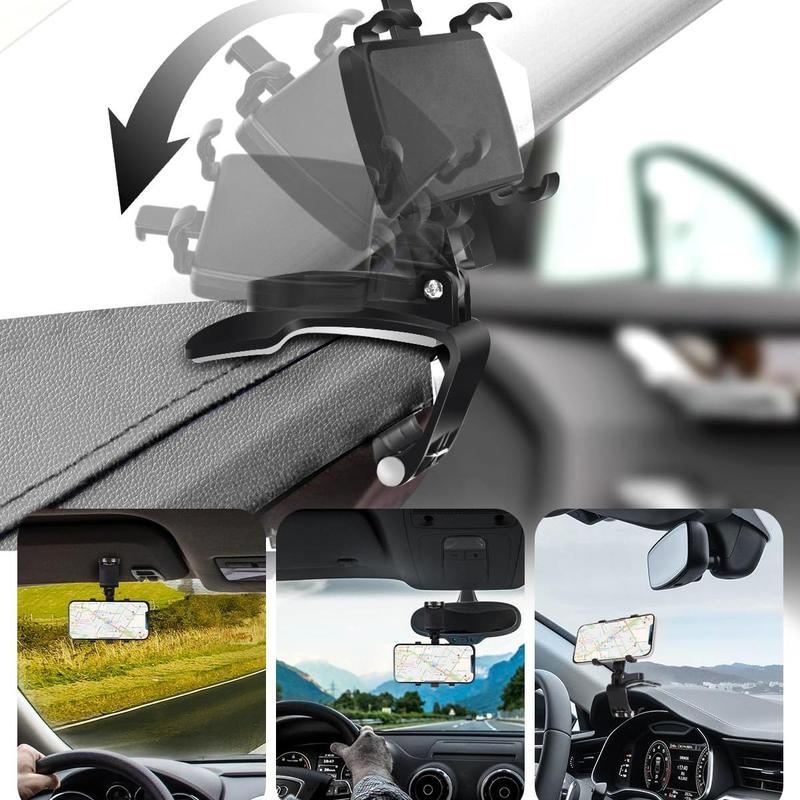 ChubbyDrive Pivot - 360° One-Hand Operation Car Mount With Shock Absorption