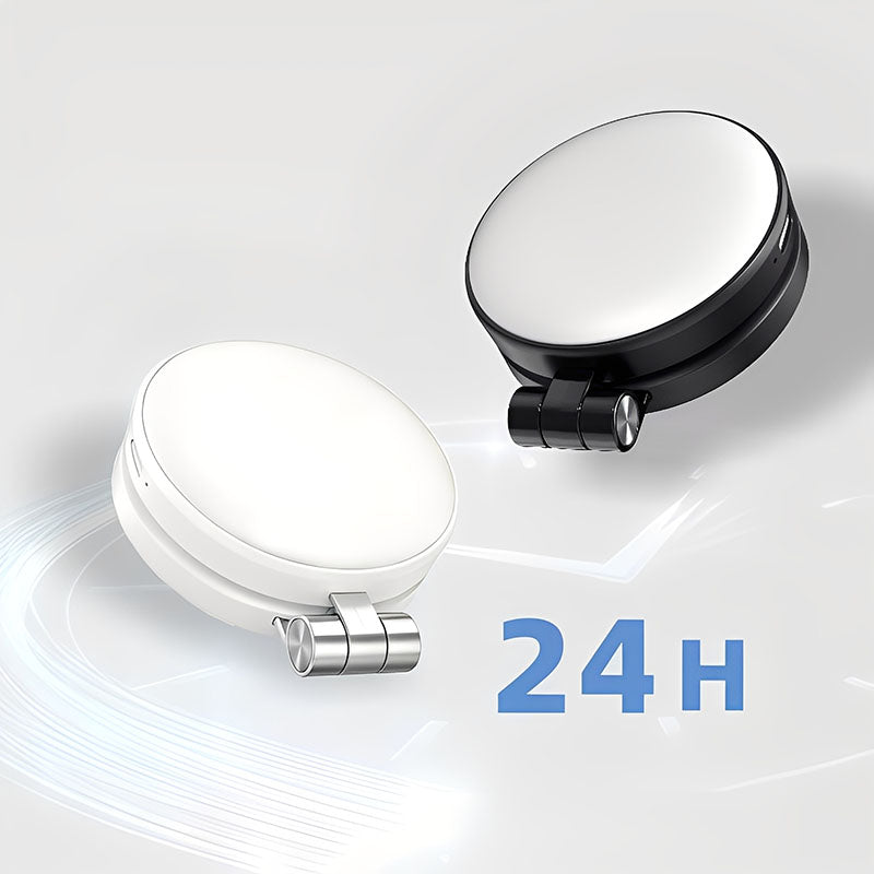 ChubbyGear GlowFold – Foldable Magnetic Selfie Light with Built-in Mirror