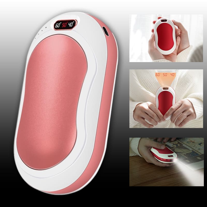 ChubbyGear WarmPro - 2-in-1 10000mAh Hand Warmer & Power Bank with Digital Display