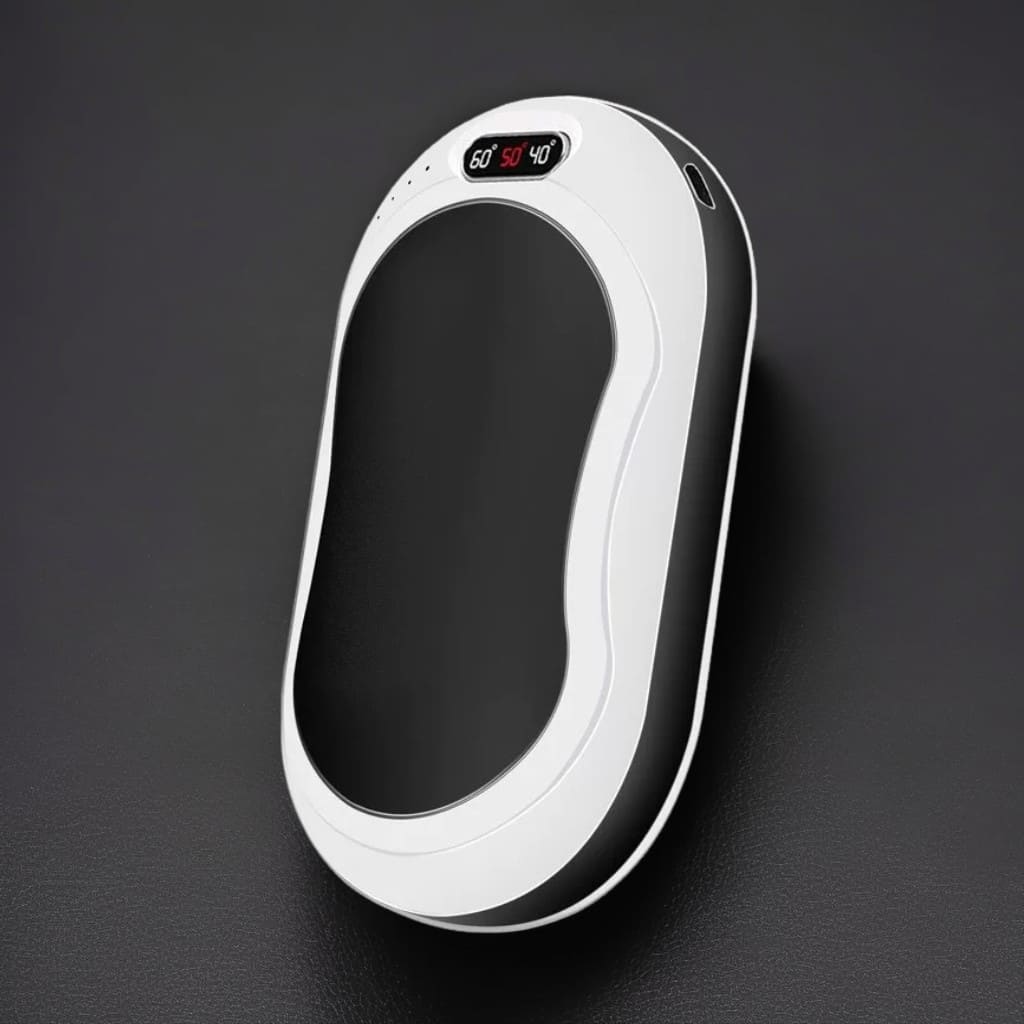 ChubbyGear WarmPro - 2-in-1 10000mAh Hand Warmer & Power Bank with Digital Display
