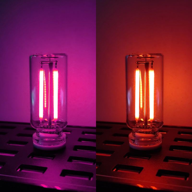 ChubbyGlow - Transparent RGB LED Light，USB Powered Mood Lighting for Car/Bedroom/Parties