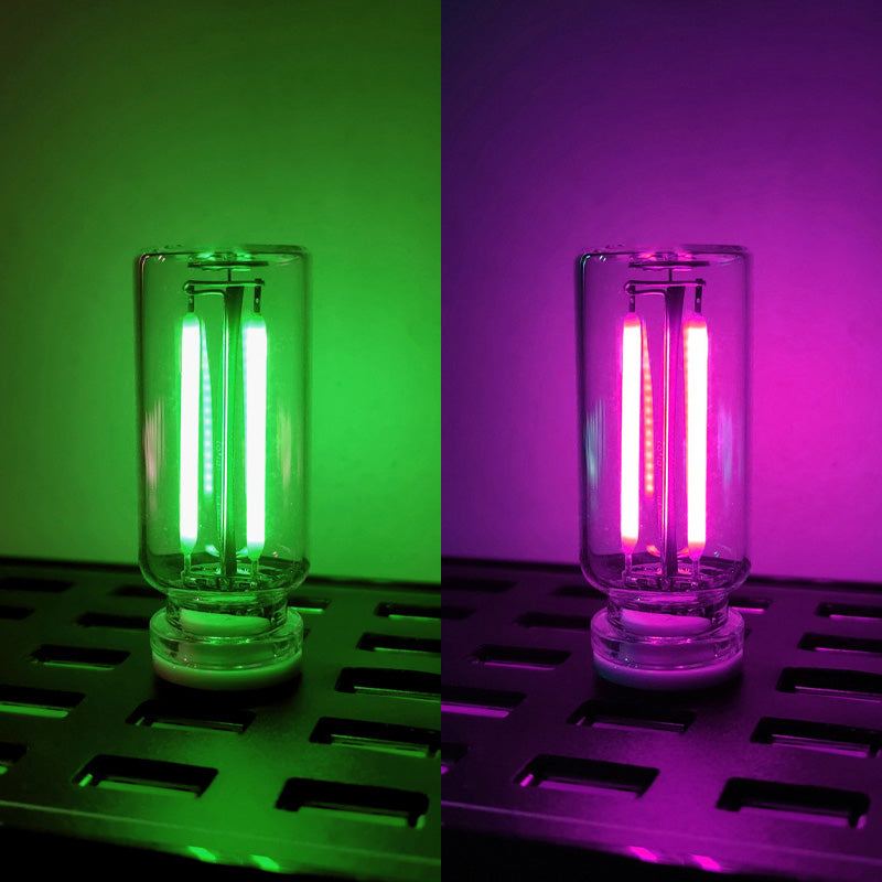 ChubbyGlow - Transparent RGB LED Light，USB Powered Mood Lighting for Car/Bedroom/Parties