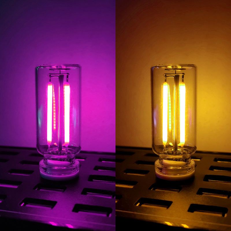 ChubbyGlow - Transparent RGB LED Light，USB Powered Mood Lighting for Car/Bedroom/Parties