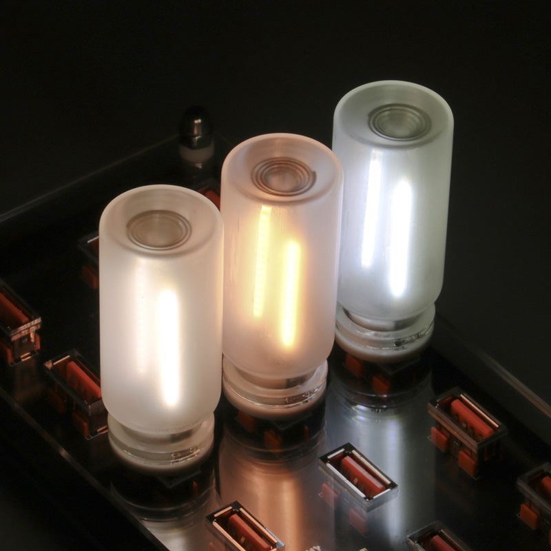 ChubbyGlow - Transparent RGB LED Light，USB Powered Mood Lighting for Car/Bedroom/Parties