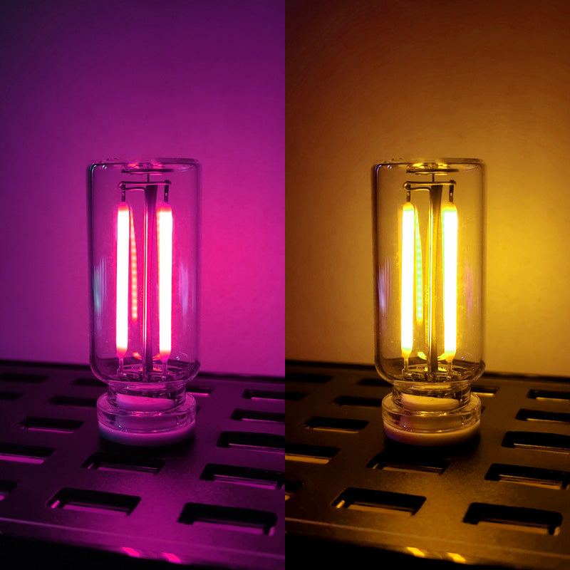 ChubbyGlow - Transparent RGB LED Light，USB Powered Mood Lighting for Car/Bedroom/Parties