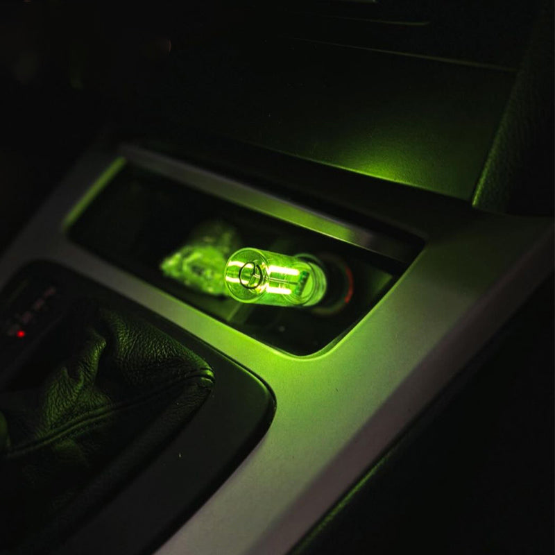 ChubbyGlow - Transparent RGB LED Light，USB Powered Mood Lighting for Car/Bedroom/Parties