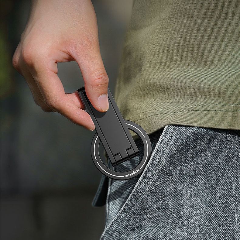 ChubbyGrip TriFold - Foldable Aluminum Alloy Magnetic Triangle Stand