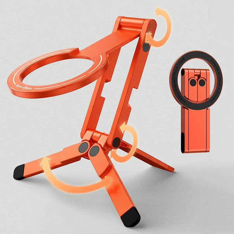 Collapsible Triangular Stands ChubbyGrip TriFold™ Magnetic Triangle Stand | ChubbyCable – Chubbycable