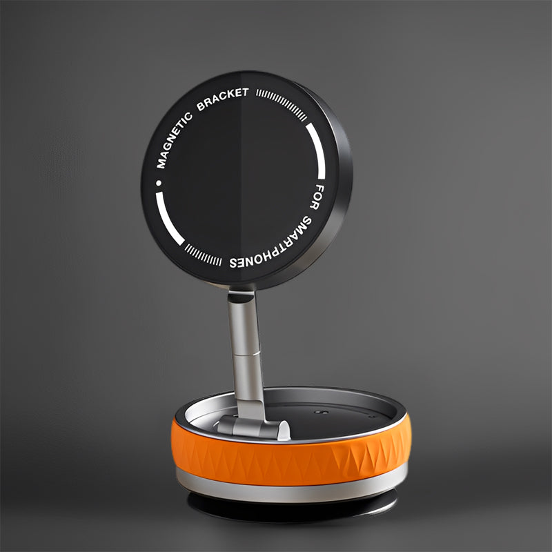 ChubbyGrip VacuSnap - Dual-Mode Phone Stand - Vacuum Base & Magnetic Grip for Car/Desk/Selfie