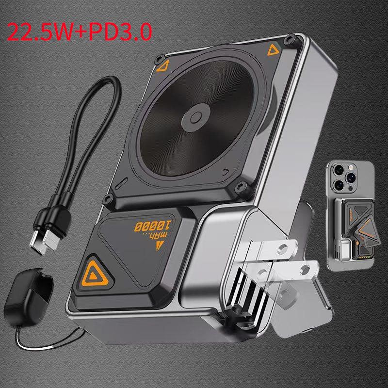 ChubbyPower Magnetic Power Bank – 10,000mAh Power Bank with Wall Plug