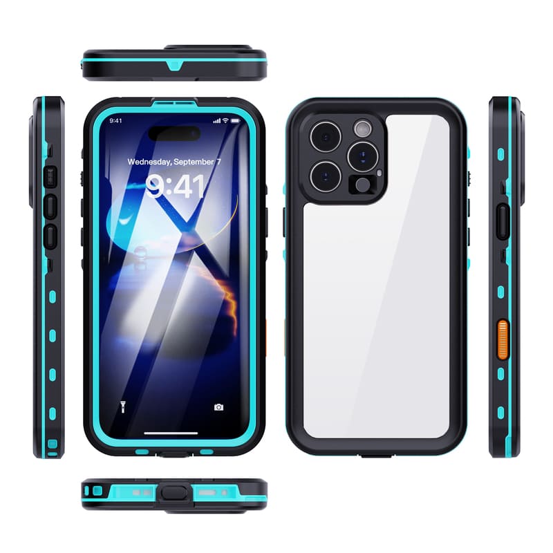 ChubbyShield AquaMag - Waterproof Magnetic Case for iPhone, Full-Body Protective & Dustproof Cover