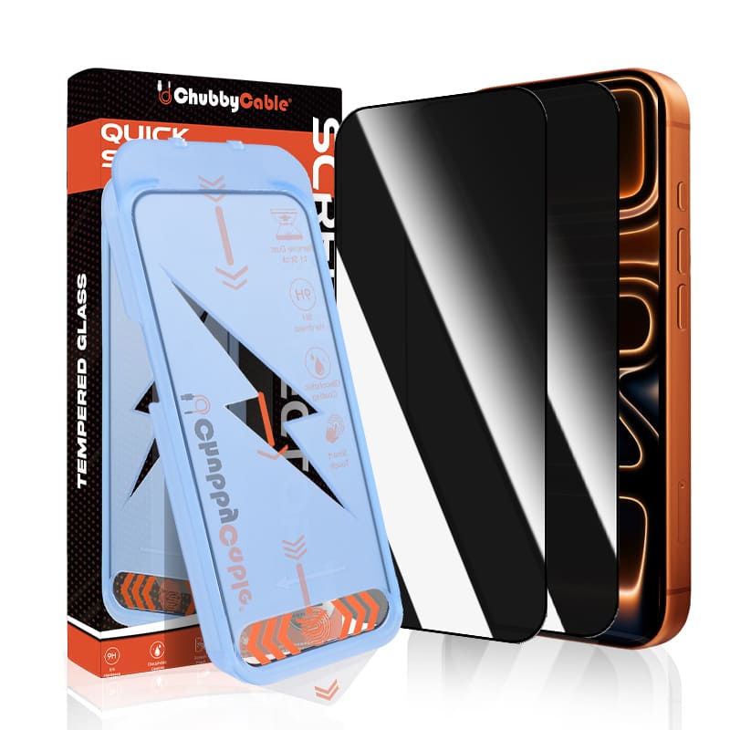 ChubbyShield Ultra - Privacy Screen Protector with Ultra-easy Install Box