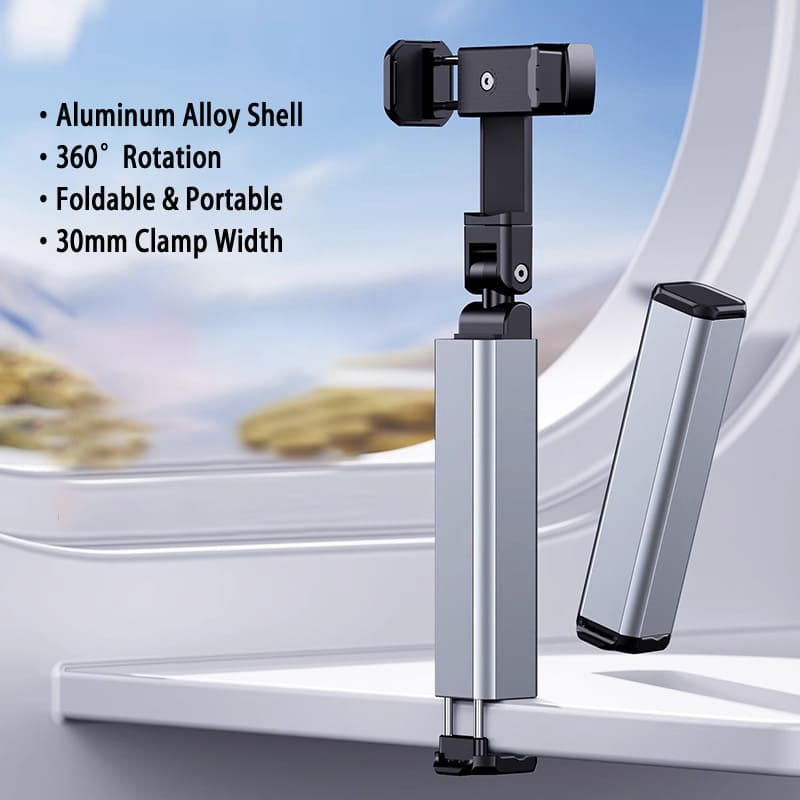 ChubbyStand Portable Metal 360° Rotating Phone Stand – Travel-Friendly