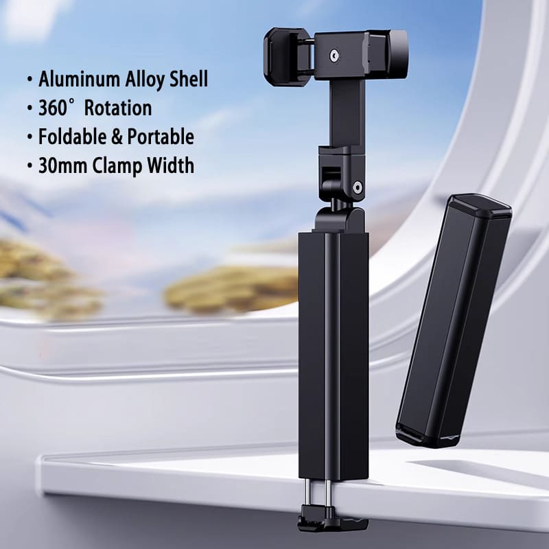 ChubbyStand Portable Metal 360° Rotating Phone Stand – Travel-Friendly