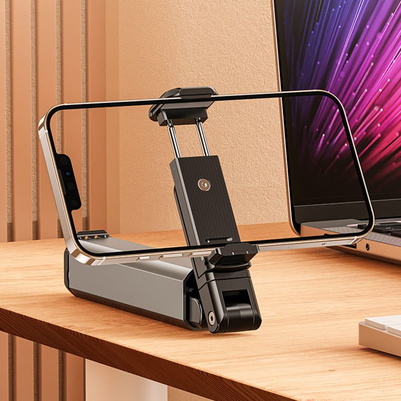 ChubbyStand Portable Metal 360° Rotating Phone Stand – Travel-Friendly