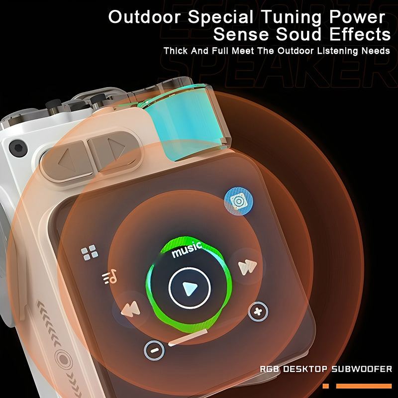 ChubbyVibe PixelPulse - Smart Designed Portable Speaker