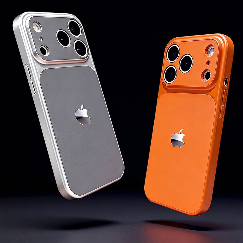 Chubbyarmor LeatherShift - Full-Coverage Vegan Leather Case For iPhone 17