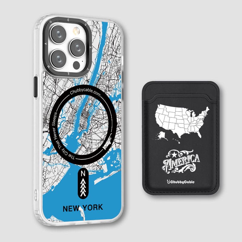 "City Map - New York" Urban Adventure iPhone Case