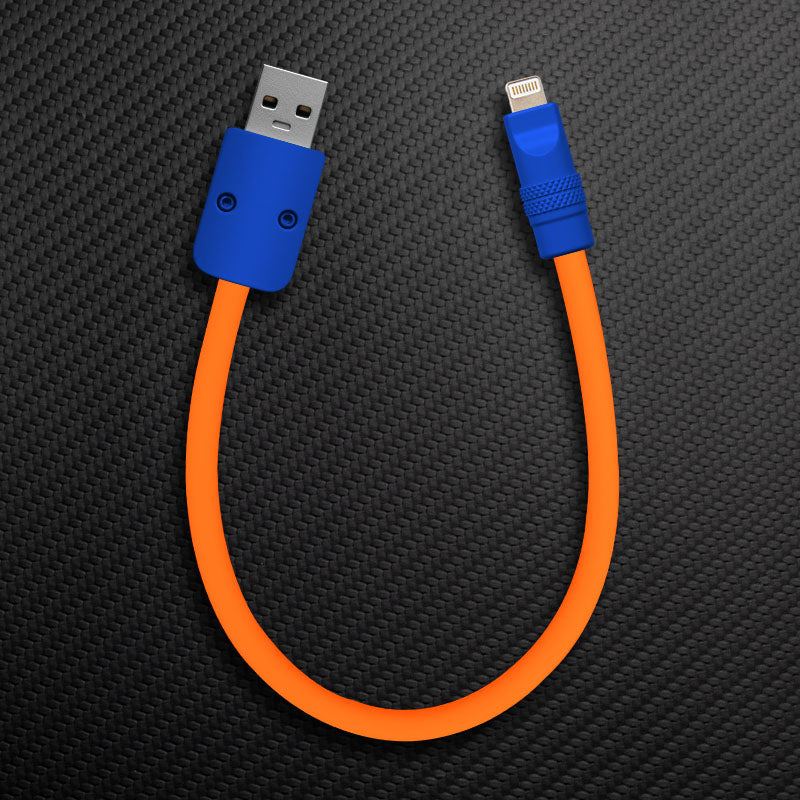 "Color Block Chubby" Power Bank Friendly Cable - More colors
