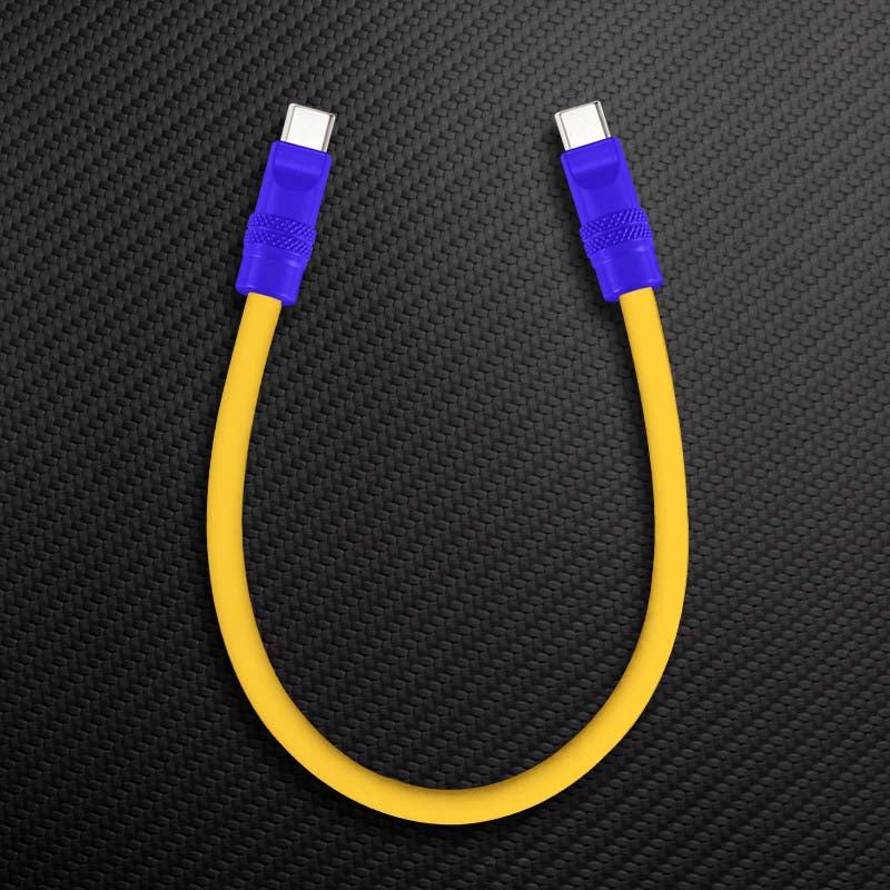"Color Block Chubby" Power Bank Friendly Cable - More colors
