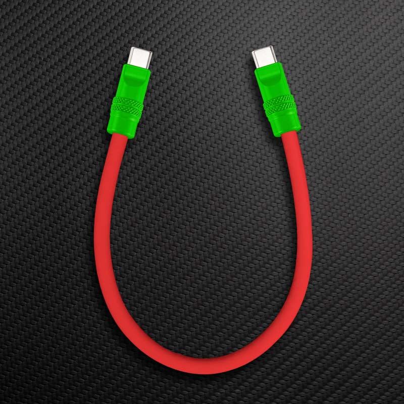 "Color Block Chubby" Power Bank Friendly Cable - More colors