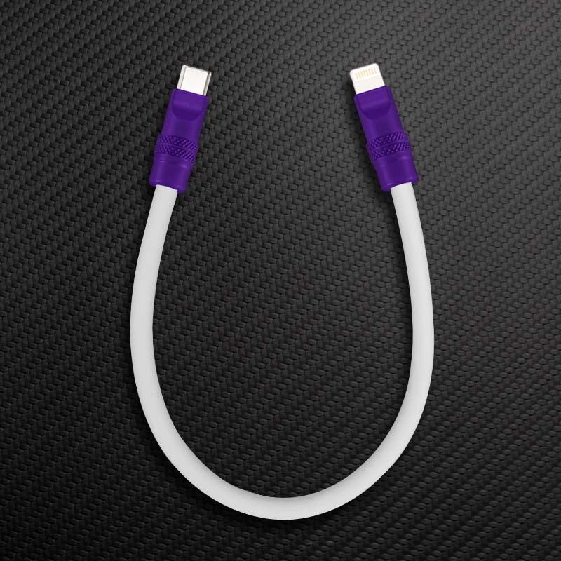 "Color Block Chubby" Power Bank Friendly Cable - More colors