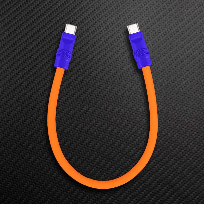 "Color Block Chubby" Power Bank Friendly Cable - More colors