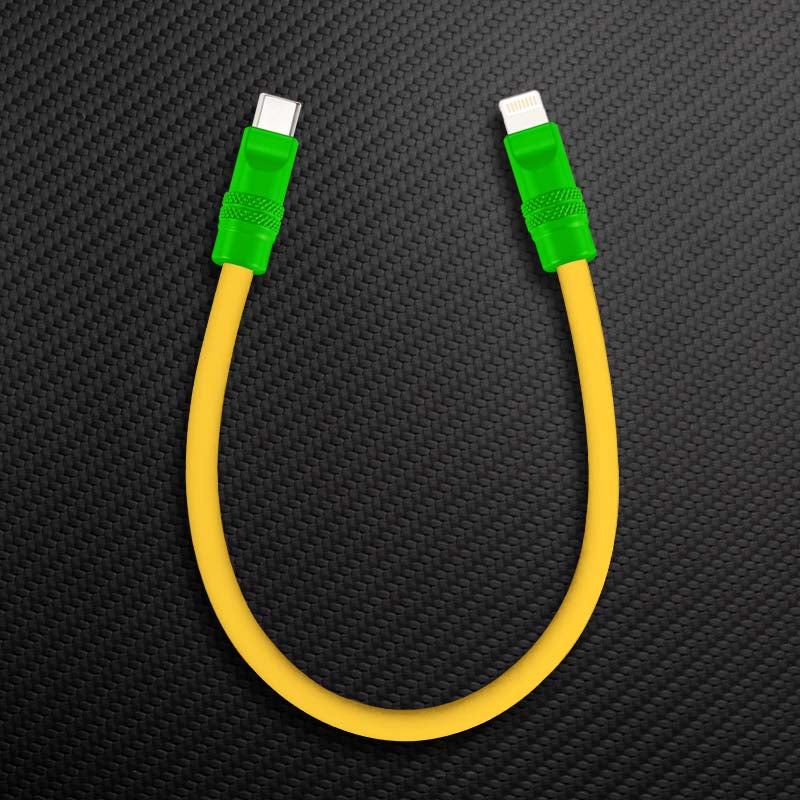 "Color Block Chubby" Power Bank Friendly Cable - More colors