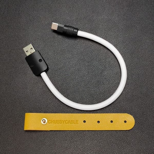 "Color Block Chubby" Power Bank Friendly Cable - More colors