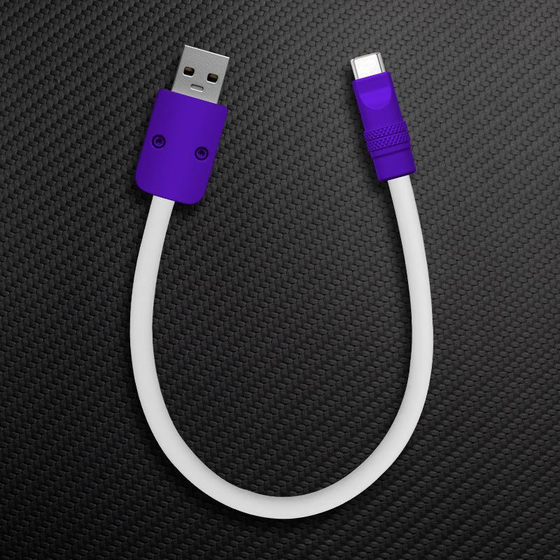 "Color Block Chubby" Power Bank Friendly Cable - More colors