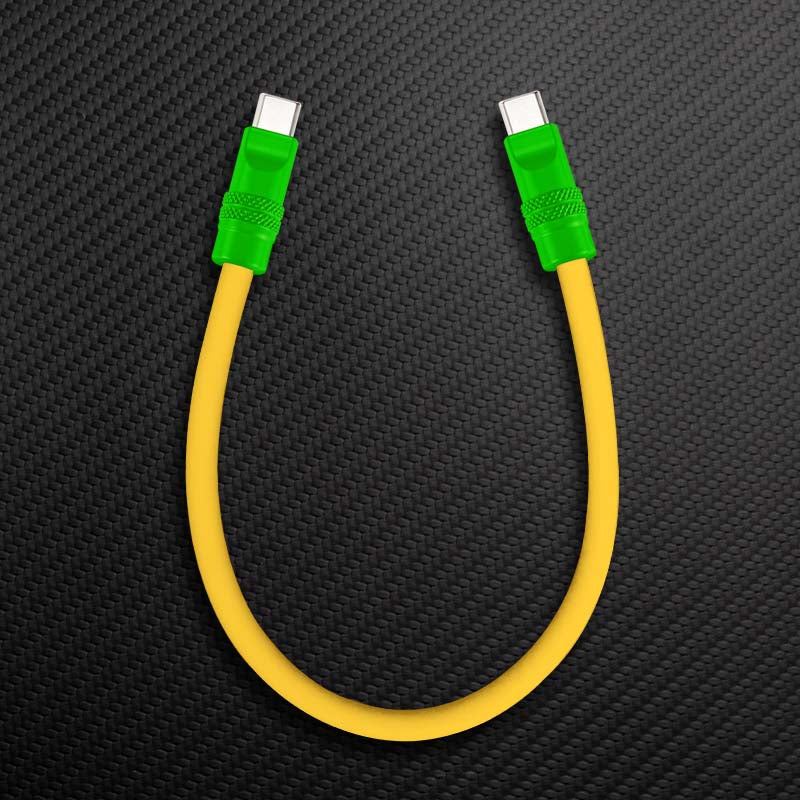 "Color Block Chubby" Power Bank Friendly Cable - More colors