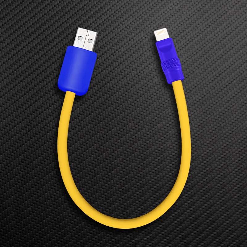 "Color Block Chubby" Power Bank Friendly Cable - More colors