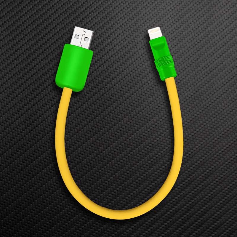 "Color Block Chubby" Power Bank Friendly Cable - More colors