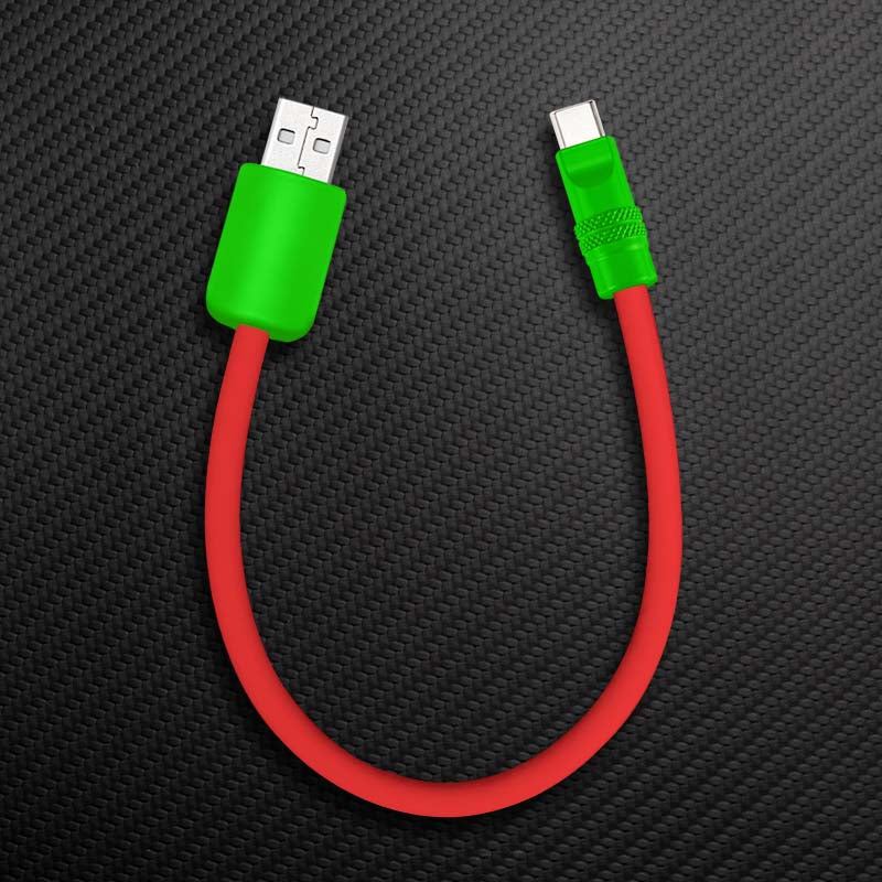 "Color Block Chubby" Power Bank Friendly Cable - More colors