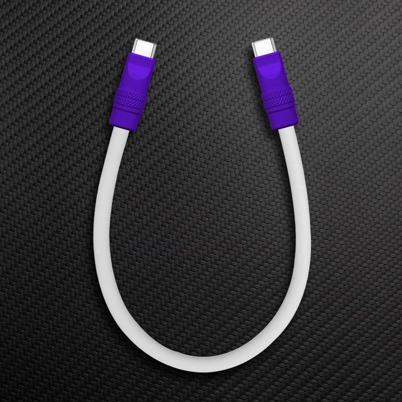 "Color Block Chubby" Power Bank Friendly Cable - More colors