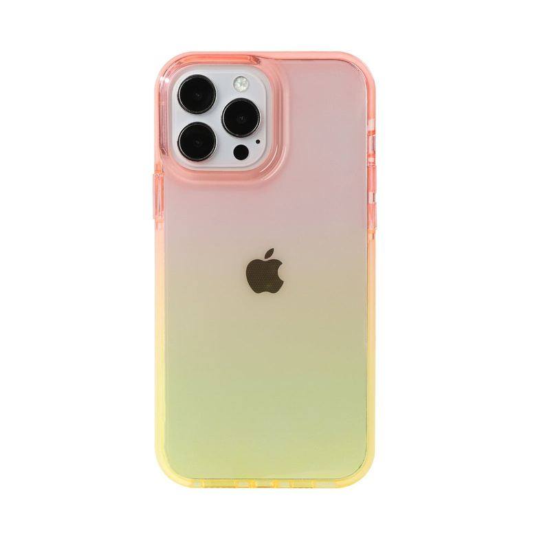 Colorful Transparent Shockproof Full Coverage iPhone Case